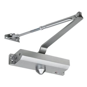 DOOR CLOSER SIZE 4 GR1 ALUMINUM FINISH DOOR CLOSER SIZE 4 GR1 ALUMINUM FINISH